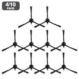 4/10Pcs Vacuum Side Brush Replacement For Medion For X50 Sw Md 2004 Robot Vacuum Cleaner Parts Sweeper Accessories 10 PACK