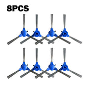 8Pcs Side Brushes For Ionvac Smartclean 2000 Robovac Vacuum Cleaner Household Vacuum Cleaner Brush Replace Attachment As Shown