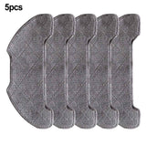 Replacement Mop Cloth Rag Mopping Cloths For Kingke Vacuum Sweeper Accessories As Shown
