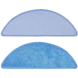 5Pcs Mop Cloth Mopping Cloths For Tesvor M1 S6 S4 Vacuum Cleaner Washable Replacement Mops Pad Sweeping Parts Sweeper Cleaning As Shown