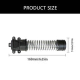 Sweeper Cleaner Accessories Halberd Brush Head Hose Flexible Pipe Floor Maintenance Spare Parts For A10 Plus/A10u 1 item