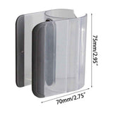 Traveling Clip Sweeper Robot Part Vacuum Cleaner Accessory Holder Attachment Clip Plastic Material for Vacuum Cleaner One Piece