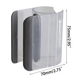 Traveling Clip Sweeper Robot Part Vacuum Cleaner Accessory Holder Attachment Clip Plastic Material for Vacuum Cleaner Two Piece