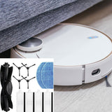 Sweeper HEPA Filter Vacuum Roller Brush Side Brush Mopping Pads Replacement for G8000 G8000Pro Sweeping Robot