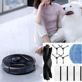Sweeper HEPA Filter Vacuum Roller Brush Side Brush Mopping Pads Replacement for G8000 G8000Pro Sweeping Robot
