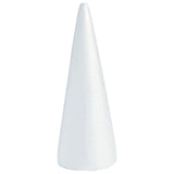 Lierteer Styrofoam Foam Cones Polystyrene for Crafts DIY Painting Triangle Tree 20cmX7.9cm