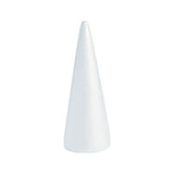 Lierteer Styrofoam Foam Cones Polystyrene for Crafts DIY Painting Triangle Tree 30cmX11.5cm