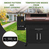 Temperature Controller for Pit Boss Grill/Smoker, Square Digital Thermostat Controller Board for PitBoss Grills with Display Adjustable Temperature 200°F-450°F, 120V 60Hz