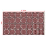 ALSLIAO Round Matches Sticker Strip Matchstick Paper Diy Striker Adhesive Accessories