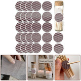 ALSLIAO Round Matches Sticker Strip Matchstick Paper Diy Striker Adhesive Accessories