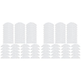 100Pcs Mops Cloths Disposable Wipes Parts Accessories for EVE Plus Robot Cleaner Sweeper