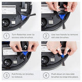 8Pcs Replacement Parts Compatible with Robot Vacuum Cleaner RoboVac 11S, 12, 15T, 15C, 25C, 30, 30C Slim Carpet Sweeper Filter Side Spin Brushes & Main Roller Brush Attachment