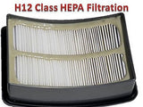 2 Pack Shark Navigator Lift-away Filter Bundle NV350 NV351, NV352, NV355, NV356, NV360, NV370 NV357, NV391, NVLFT199, UV440, UV490CCO, UV540 Foam and Felt + 1 Hepa Filter; Shark Part # XFF350 XHF350