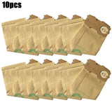 Replacement Accessories，Parts 10pcs Tool Dust Bag Compatible for VK 118 119 120 121 122 Dust Bags, Vacuum Household Sweeper Cleaning Tool Dust Bag Replacement,Vacuum parts,Accessories