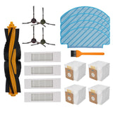 ECOVACS DEEBOOT N10/N10 PLUS Sweeping Machine Accessory Kit: Brush Roller, Side Brush, Mop Cloth, Filter, Dust Bag, Cleaning Brush Included