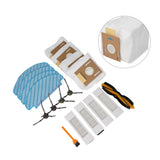 ECOVACS DEEBOOT N10/N10 PLUS Sweeping Machine Accessory Kit: Brush Roller, Side Brush, Mop Cloth, Filter, Dust Bag, Cleaning Brush Included