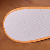10Pairs Spa Hotel Guest Soft Slippers Closed Toe Disposable Travel Slipper
