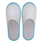10Pairs Spa Hotel Guest Soft Slippers Closed Toe Disposable Travel Slipper