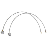 2Pcs Fluid Film Nozzle Extension Hose for Aerosol Cans Spray 50Cm