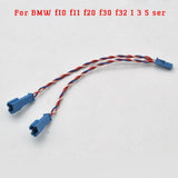 For for Bmw F10 F11 F20 F30 F32 1 3 5 Ser Speaker Adapter Plugs Cable Y Splitter