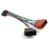 Car Radio Wire Harness 20 Pin Cd Audio Wiring Connector Iso Split Female Cable