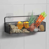 Hanging Floating Shelves, 2 Sets Of Wall Mounted Shelves For Wall Storage, Hanging Storage Shelf For Bathroom, Living Room, Bedroom, Kitchen Seasoning Rack Shower Toiletries Basket Black