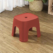 Step Stool for Kids Stool for Bathroom Toddler Stool Bathroom Step Stool Step Stool for Toddlers Anti Non-Slip Toilet Seat Child,Plastic Mini Stool,Thickened Design Ideal,Sturdy And Lightweight Red