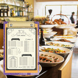 Acrylic Clipboards, Fashion Glitter Clip Board with Low Profile Gold Clip, Designed for Classroom School and Office Use, A4 Letter, 5.91x3.94x0.39 5.91" x 3.94" x 0.39" BU3