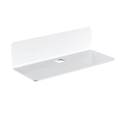Acrylic Floating Shelves, 9 Inch Acrylic Wall Mounted Hanging Shelf Bookshelf for Bedroom, Gaming Room, Living Room, Bathroom, Office, 3.5x9.0x2.4 3.5" x 9.0" x 2.4" Clear