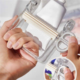 Luxury Paint Tube Squeezer Wringer Tool - Rolling Tube Squeeze Roller for Toothpaste - Toothpaste Tube Squeezer for Artists, Hair Salons, Painters - Daily Living Essential, (Black) 3.39x4.13x3.78 3.39" x 4.13" x 3.78" Black
