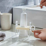 Luxury Paint Tube Squeezer Wringer Tool - Rolling Tube Squeeze Roller for Toothpaste - Toothpaste Tube Squeezer for Artists, Hair Salons, Painters - Daily Living Essential, (Black) 3.39x4.13x3.78 3.39" x 4.13" x 3.78" Black*2
