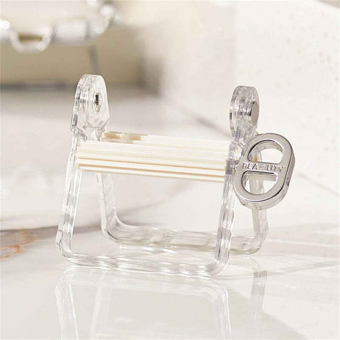 Luxury Paint Tube Squeezer Wringer Tool - Rolling Tube Squeeze Roller for Toothpaste - Toothpaste Tube Squeezer for Artists, Hair Salons, Painters - Daily Living Essential, (Black) 3.39x4.13x3.78 3.39" x 4.13" x 3.78" Black*3