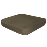 Square Hot Tub Cover - Outdoor Heavy Duty Protector for Patio Spas and Swimming Pools | Hard Covers For Hot Tub Waterproof Dust Cover for Hot Tubs, Jacuzzis, and Outdoor(Black -89.76x11.81") Coffee -84.64x11.81"