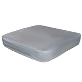 Square Hot Tub Cover - Outdoor Heavy Duty Protector for Patio Spas and Swimming Pools | Hard Covers For Hot Tub Waterproof Dust Cover for Hot Tubs, Jacuzzis, and Outdoor(Black -89.76x11.81") Gray