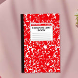 1 Pcs 8 Pastel Colors Office Ruled Composition Books,Composition Notebook, Marble Cover Notepad Lined Cute Journal Notebooks for Office Supplies Notes Taking Writing, 5.5 X 8.27 in(Hot Pink) Blue