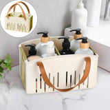 Cotton Woven Basket with PU Leather Handle, Clothes Toys Candy Gifts Cotton Rope Organizer, Living Room Basket Bathroom Shower Storage Laundry Basket, Dog Cat Bed, Fall Basket, 11.02x8.66x4.33 11.02" x 7.09" x 6.5" Green