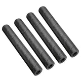 4 Pack Elbow Pipe Insulation Foam Tube,1/2 " ID Pipe Insulation Foam Tube,Outdoor Wrap Black Pipe Covers,Elbow Insulation Tubing Water Foam Covers for Outdoor Winter Irrigation, Sprinkler(Black) Black