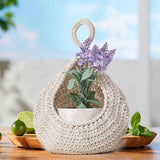 Woven Breads Baskets, Oval Small Fruit Baskets, Stackable Plastic Wicker Baskets for Serving Vegetables, Kitchen, Restaurant, Outdoor, Imitation Rattan, 1 Pcs, 7.48x5.11x2.75 13.78" x 11.81" Beige