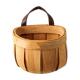Woven Breads Baskets, Oval Small Fruit Baskets, Stackable Plastic Wicker Baskets for Serving Vegetables, Kitchen, Restaurant, Outdoor, Imitation Rattan, 1 Pcs, 7.48x5.11x2.75 5.0" x 4.9" Khaki