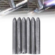 Low Temperature Universal Welding Rods, Metal Welding Arc Equipment, Easy Melt Aluminum Rods, Arc Welding Equipment Welding Equipment and Accessories, 6 Pcs, 3.07 Inches 3.07" Silver*6