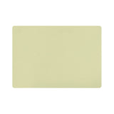 1 Pcs Placemats,Plastic Table Mats,16.93X11.81 Inch Rectangle Heat-Resistant Place Mat,Water-Proof Non-Slip Dining Table Mats,Wipeable Washable Placemats,Place Mats For Kitchen Table,Yellow Black