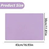 1 Pcs Placemats,Plastic Table Mats,16.93X11.81 Inch Rectangle Heat-Resistant Place Mat,Water-Proof Non-Slip Dining Table Mats,Wipeable Washable Placemats,Place Mats For Kitchen Table,Yellow Sky Blue