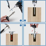 8 Pack Adjustable Leveling Feet M10 x 100 Load Capacity 500 kg Furniture Feet, Diameter 40 mm