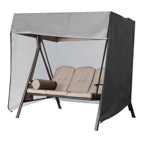 Garden Swing Cover Waterproof UV Resistant Oxford Fabric, 220 x 125 x 170 cm