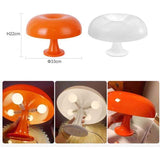 Mushroom Table Lamp LED Room Decoration Orange, 22 x 33 cm