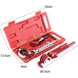 11 Pcs Pipe Flaring Tool Kit with Pipe Cutter and Tube Bender