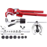 11 Pcs Pipe Flaring Tool Kit with Pipe Cutter and Tube Bender