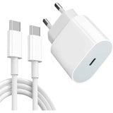 20W USB C Charger with Type C Cable Compatible with iPad Pro iPad Air iPad Mini 6 and Galaxy S21 S20 S10, 2 m 12.9 11 inch