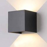 12W LED Wall Light 3000K Adjustable Beam Angle IP65 Waterproof Warm White