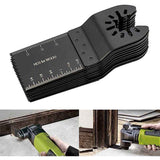 10 Pcs High Carbon Steel Saw Blades, 34 mm